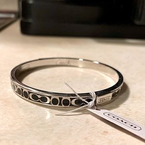 Coach silver bracelet